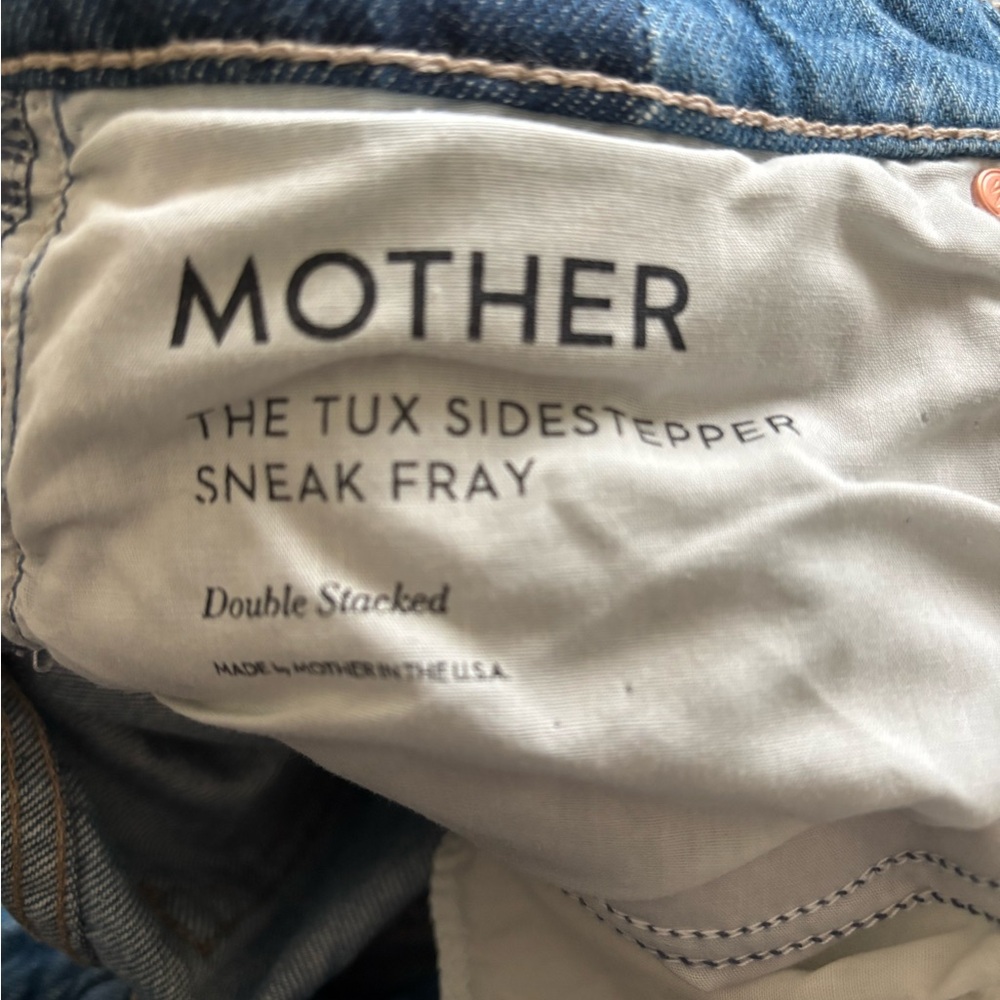 Mother Denim The Tux Sidestepper Sneak Fray
28 / Double Stacked - Picture 11 of 15